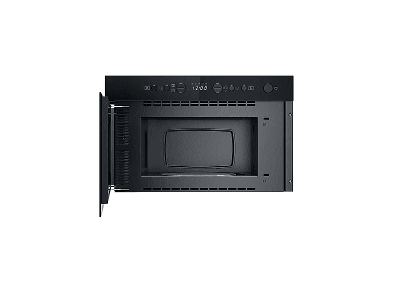 Microondas integrable - Whirlpool WMN14BB, 2000 W, 4 potencia, 22 l, Negro