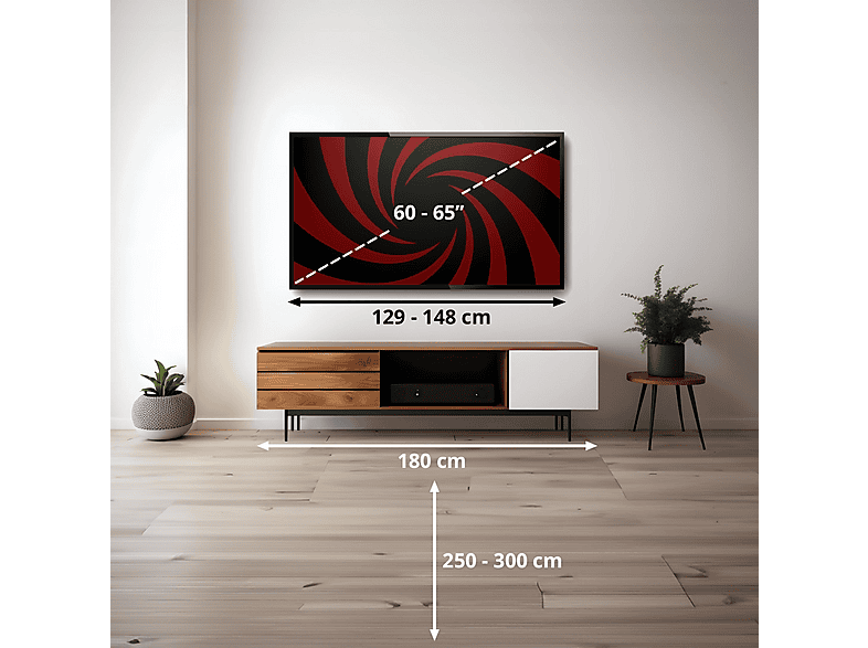 TV Neo QLED 65" - Samsung TQ65QN73FATXXC, QLED 4K, NQ4 AI Gen2 Processor, Smart TV, DVB-T2 (H.265), Negro