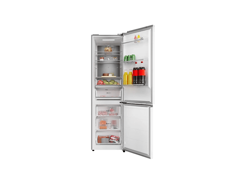 Frigorífico combi - Teka RBF 68670 WH, No Frost, 201 cm, 373 l, Inverter, Cajón FreshBox, AirFlow Control, Blanco