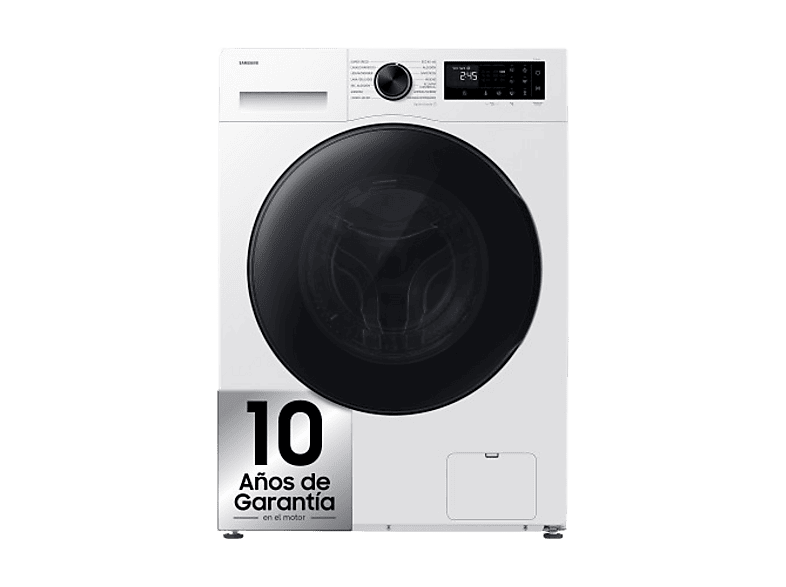 Lavadora secadora - Samsung WD90HG5U34BEEC, 9 kg de lavado, 6 kg de secado, 16 programas, Clase A, Wifi, Blanco