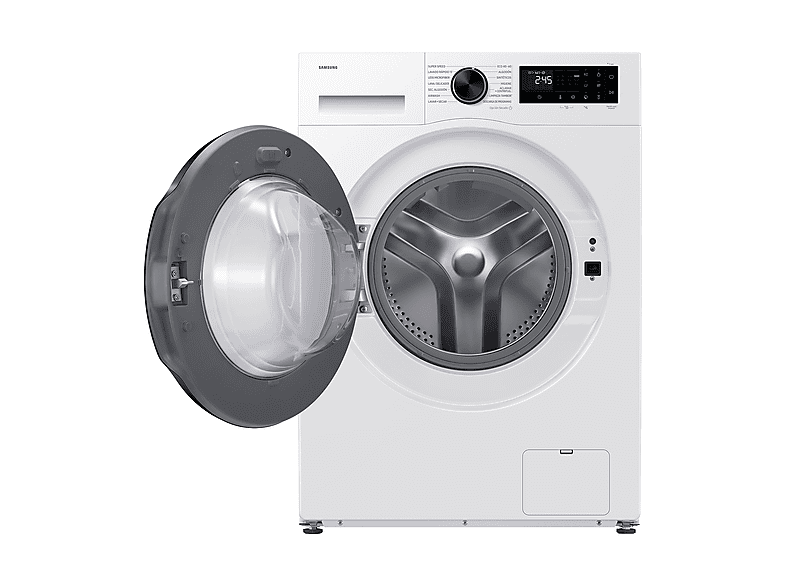 Lavadora secadora - Samsung WD90HG5U34BEEC, 9 kg de lavado, 6 kg de secado, 16 programas, Clase A, Wifi, Blanco