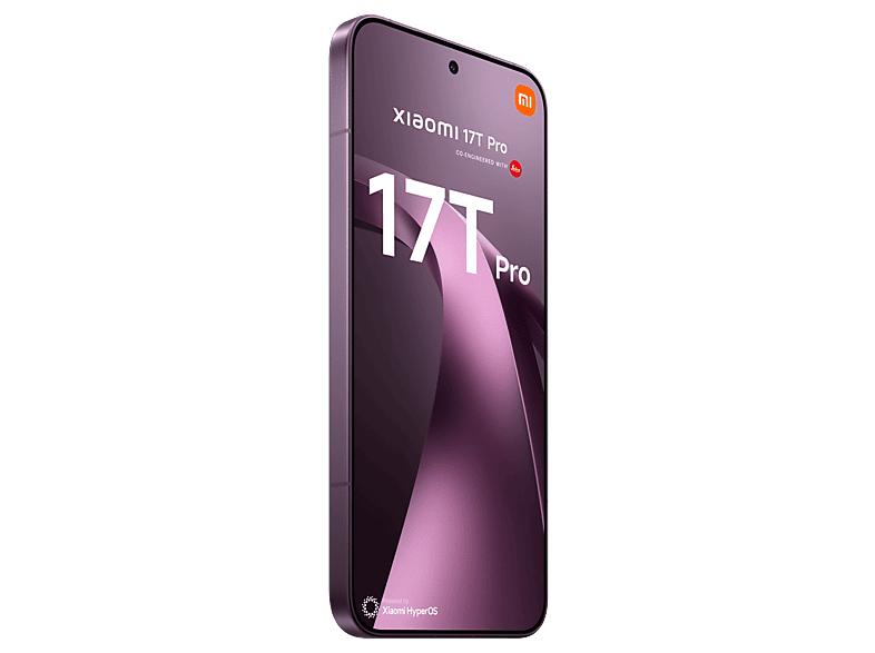 Móvil - Xiaomi 17T Pro, Morado, 1TB, 12 GB RAM, 6.83" pOLED, MediaTek Dimensity 9500, 7000 mAh