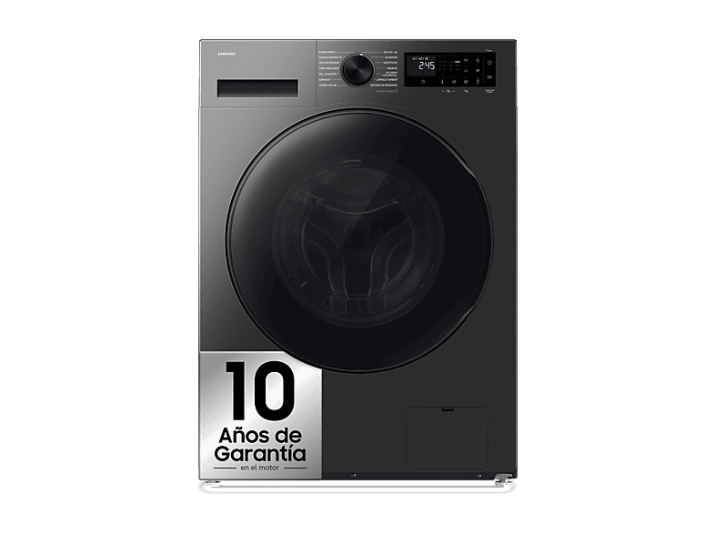 Lavadora secadora - Samsung WD90HG5U34BXEC, 9 kg de lavado, 6 kg de secado, 16 programas, Función WiFi con SmartThings™, Gris