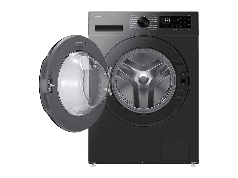 Lavadora secadora - Samsung WD90HG5U34BXEC, 9 kg de lavado, 6 kg de secado, 16 programas, Función WiFi con SmartThings™, Gris