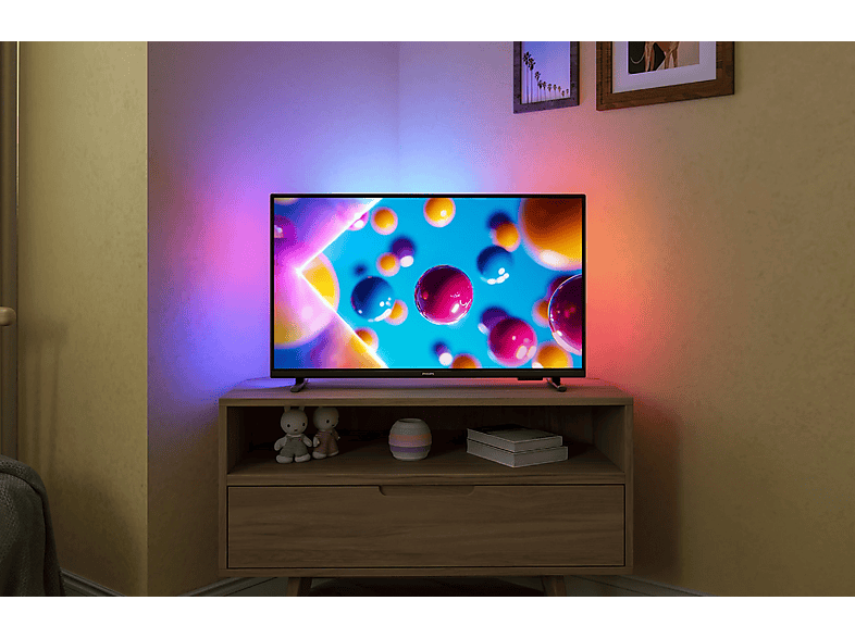 TV LED 32" - Philips 32PFS6950/12, Full-HD, Smart TV, DVB-T2 (H.265), Sistema operativo Titan, HDR10 y HLG, Negro antracita