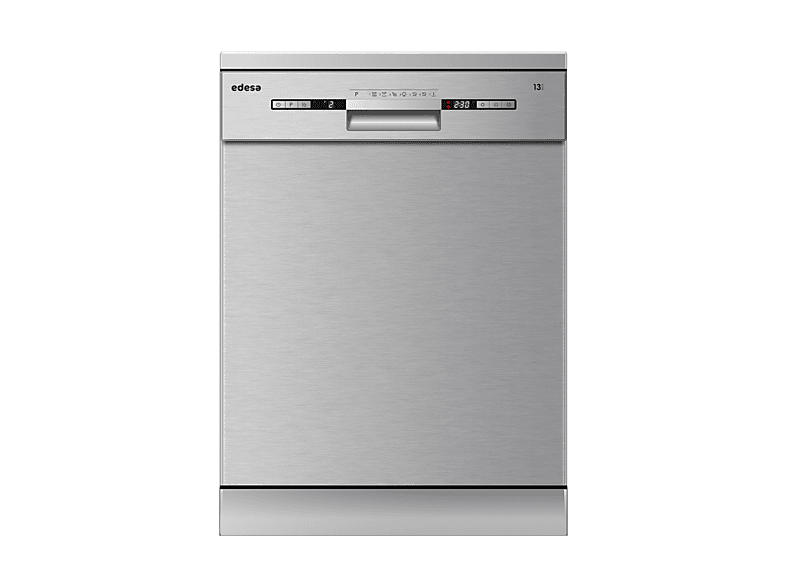 Lavavajillas libre instalación 60 cm - Edesa EDW-6230 X, 14 servicios, 7 programas, 59,8 cm, Acero inoxidable