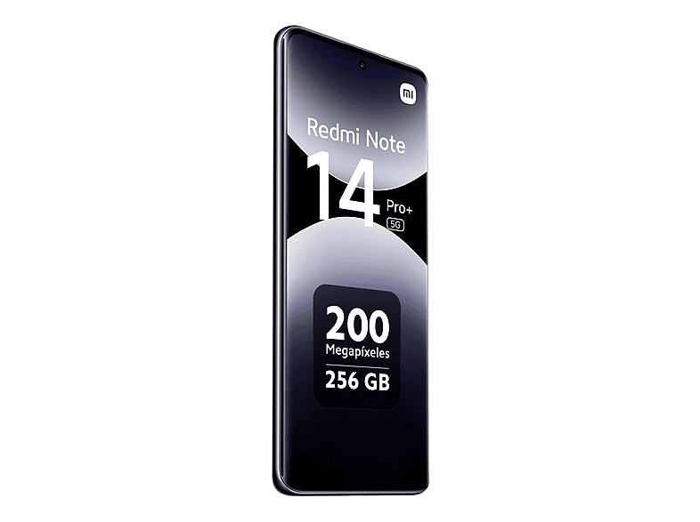 Smartphone - Xiaomi Redmi Note 14 Pro+ 5G, Midnight Black, Móvil HyperOS, 256 GB, 12 GB RAM, 6,67 " AMOLED, Snapdragon® 7s Gen 3 Mobile Platform