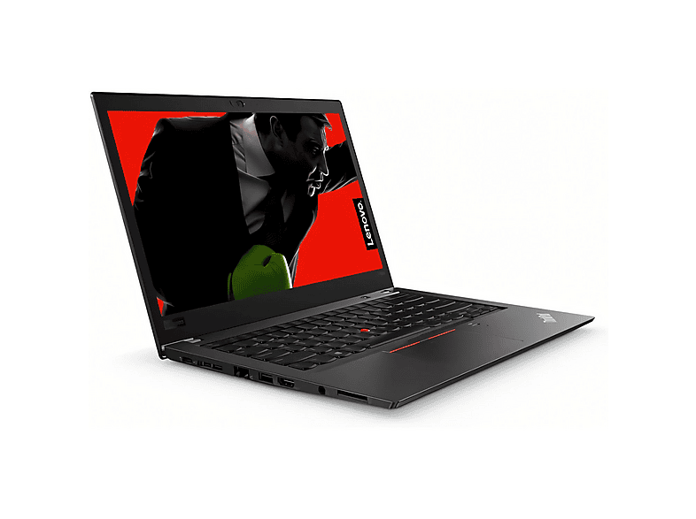 Portátil - Lenovo T480s, 14 ", Intel  i5-8350U, 16 GB RAM, 256 GB SSD, HD Graphics, Windows 11, Gris