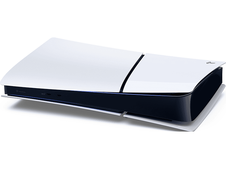 Consola PS5 - Sony PlayStation 5 Digital Edition (Chasis E) + DualShock, 825 GB, Blanco