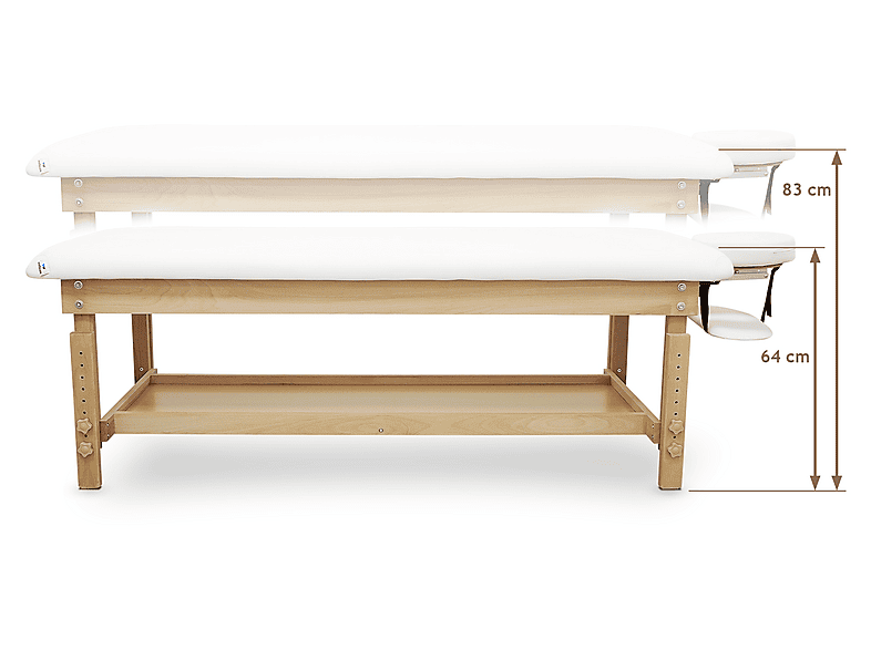 Camilla de masaje - Wellcore WLLC1178-RX3, para Piernas, Blanco