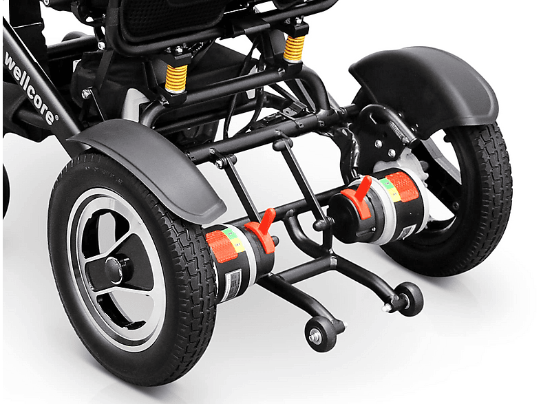 Silla de ruedas - Wellcore WLLC1115, Negro