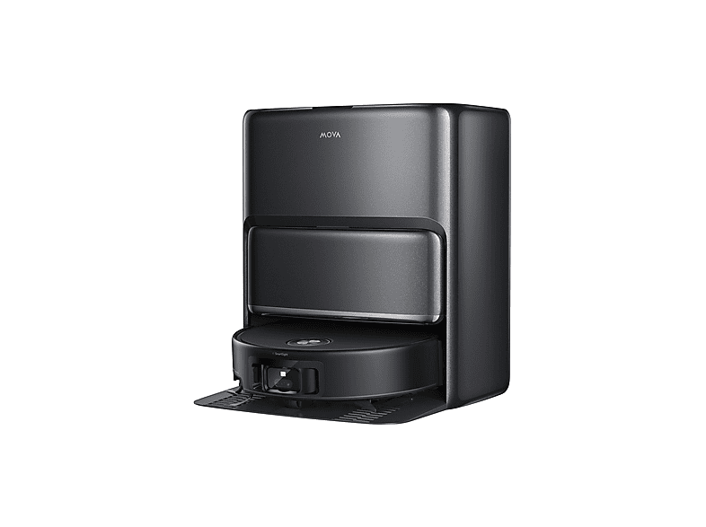 Robot aspirador - MOVA Tech Z60 Ultra Roller Complete, 700 W, Potencia de succión 28000 kPa, Depósito 0,24 l, Autonomía 1 min, Negro