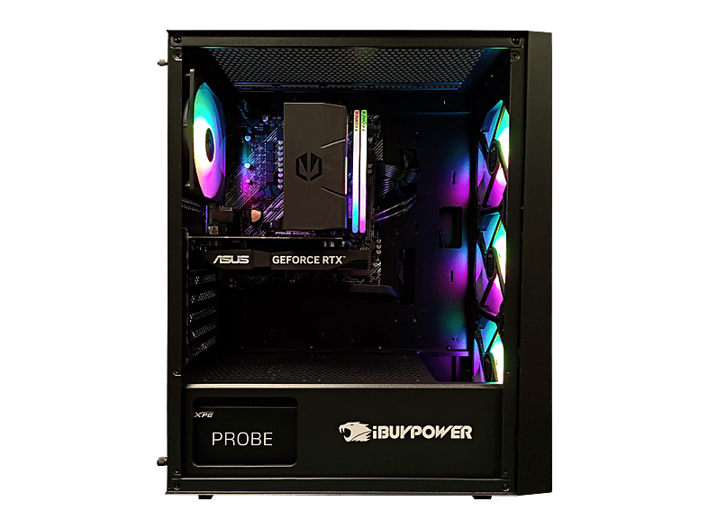 PC Gaming - Ibuypower Master Avatar X Lite, Intel Core i5-14400F, 16 GB RAM, 1 TB SSD, GeForce RTX™ 5060, Windows 11 Pro, Negro