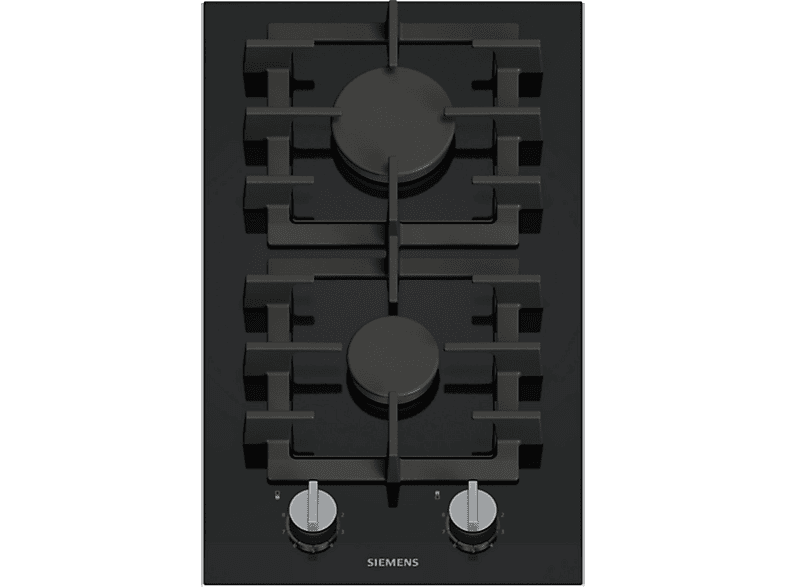 Placa de gas - Siemens iQ700 ER3A6BI40, 2 zone(s) zonas, 302 mm, Negro