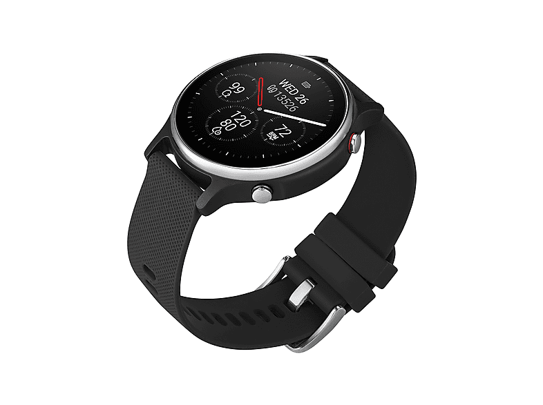 Smartwatch - ASUS VivoWatch 6 (HC-D06), 22 mm, Acero Inoxidable, Negro