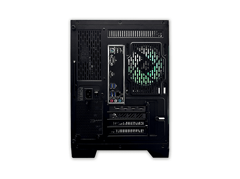 PC Gaming - Nitropc Avanzado, R7 5700X, 16 GB RAM, 1 TB SSD, GeForce RTX™ 5060, Windows 11 Pro, Negro