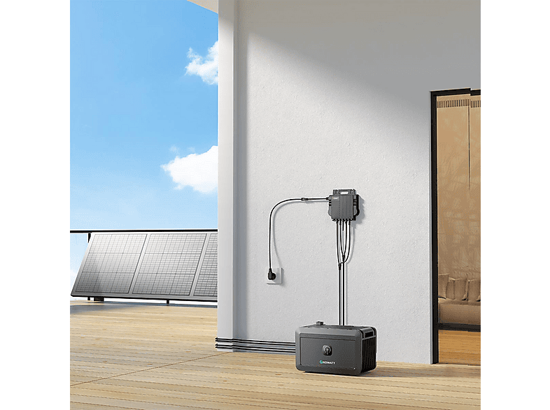 Estación de energía - Growatt NOAH 2000 Batería Solar 2048Wh