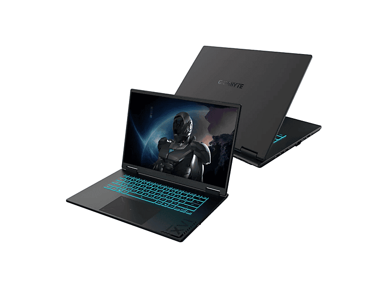 Portátil Gaming - Gigabyte Gaming A16, 16 " WUXGA, Intel Core i7-13620H, 16 GB RAM, 1 TB SSD, GeForce RTX™ 5050, Sin sistema operativo, Black Steel
