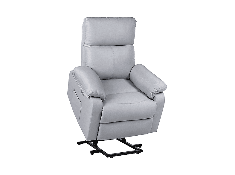 Sillón levanta personas - Eco-De Europa UP ECO-8582UP G3, Función calor, Peso máximo 103 kg, Gris Claro