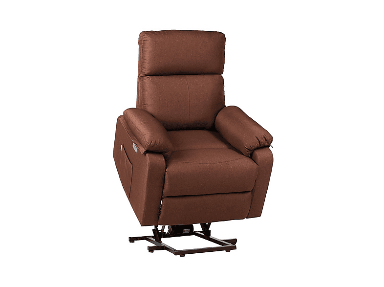 Sillón levanta personas - Eco-De Europa UP ECO-8582UP MA32, Función calor, Peso máximo 100 kg, Marrón