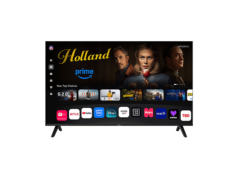 TV QLED 50" - Smart Tech 50QH02K 50" QLED UHD 4K Smart TV Whale OS, QLED 4K, Quad core ARM Cortex-A55 1.9GHz, DVB-T2 (H.265), Negro