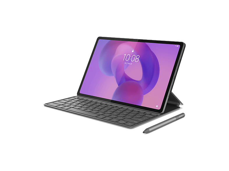 Tablet - Lenovo Idea Tab Plus, Wi-fi, 12.1 " WQXGA, 8GB RAM, 256GB, Incluye teclado y lápiz, No incluye cargador, Gris