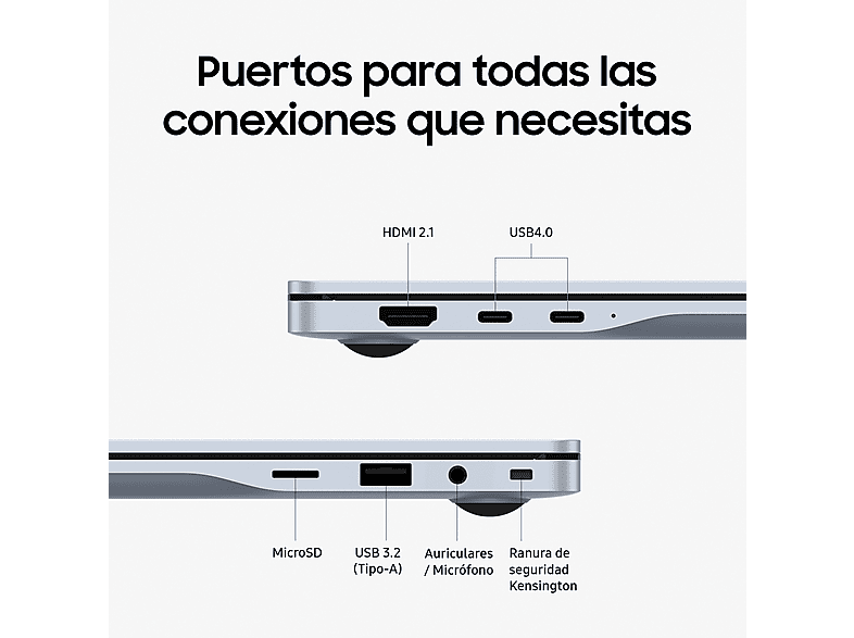 Portátil - Samsung Galaxy Book4 Edge Copilot+ PC, 15.6" FHD, Snapdragon®   X126100 45 TOPS 16 GB RAM, 512 GB SSD, Adreno™, Full IA, W11H, Sin cargador