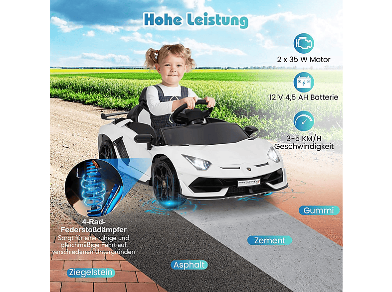 Coche eléctrico infantil - Northio 41007