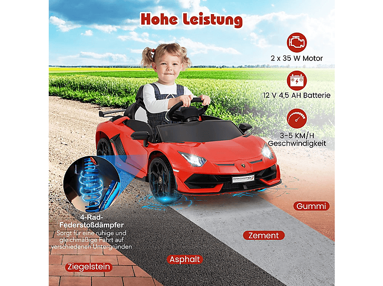 Coche eléctrico infantil - Northio 40109