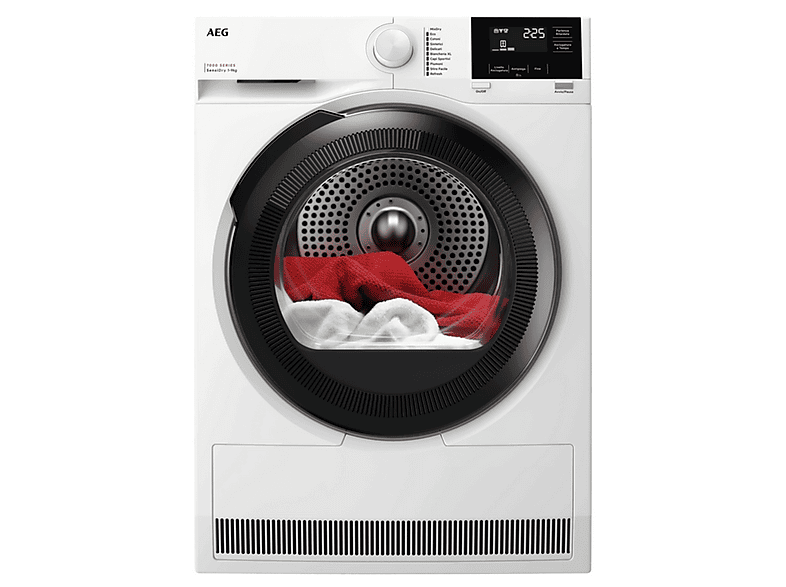 Secadora bomba de calor - AEG 916 900 378, Eléctrico, 9 kg, Blanco