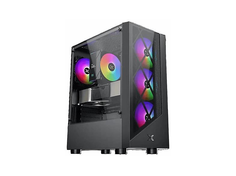 Pack PC Gaming - Gosu PC RONIN A32G, AMD Ryzen 3  3200G, 16 GB RAM, 500 GB SSD, Radeon™ RX Vega 8, Windows 11 Pro, Monitor 24 " Full-HD, Black