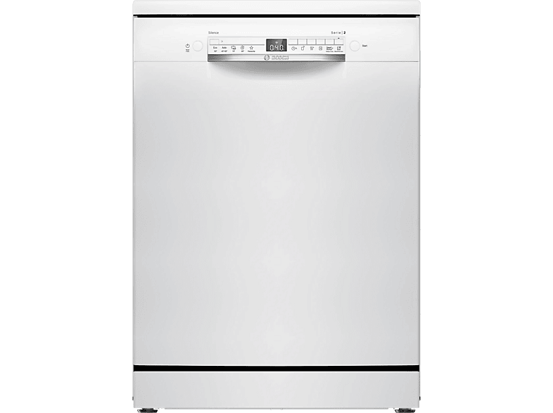 Lavavajillas libre instalación 60 cm - Bosch SMS2HTW06E, 13 servicios, 5 programas, 60 cm, Blanco