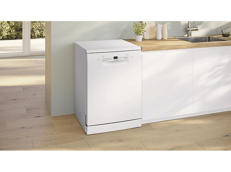 Lavavajillas libre instalación 60 cm - Bosch SMS2HTW06E, 13 servicios, 5 programas, 60 cm, Blanco