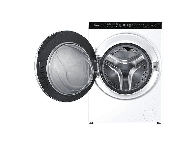 Lavadora secadora - Haier Super Drum Series 9 HWD100-BD1499U1N, 10 kg + 6 kg, Blanco