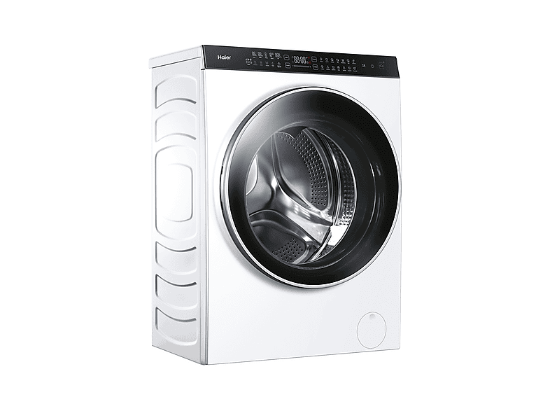 Lavadora secadora - Haier Super Drum Series 9 HWD100-BD1499U1N, 10 kg + 6 kg, Blanco
