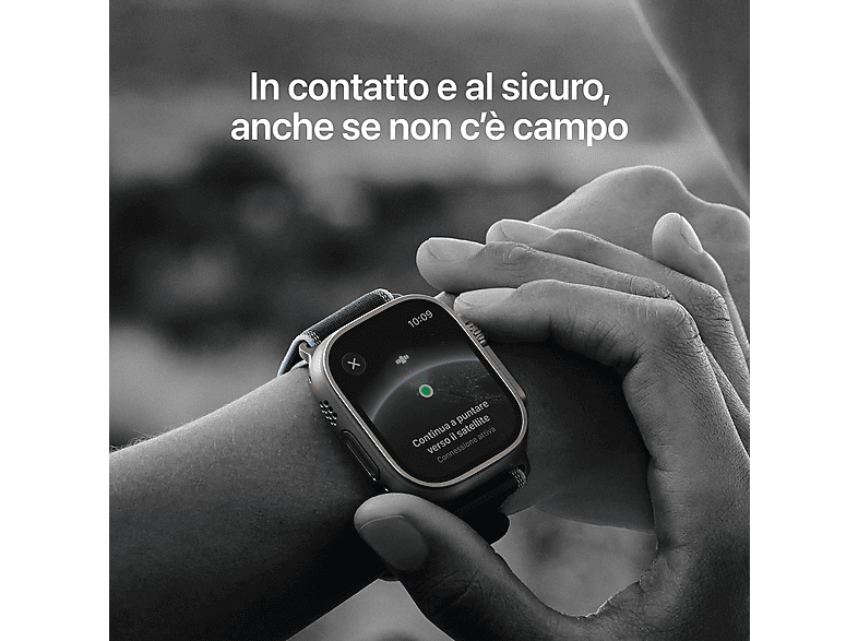 Apple Watch - Apple APPLE WATCH ULTRA3 49 NT TI AB OB-YPT, Talla única, Titanio, Azul
