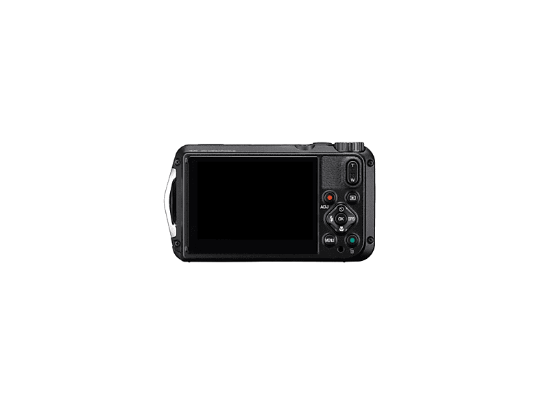Cámara digital - Pentax Compact Waterproof WG-8 Verde, 20 megapixel, Black