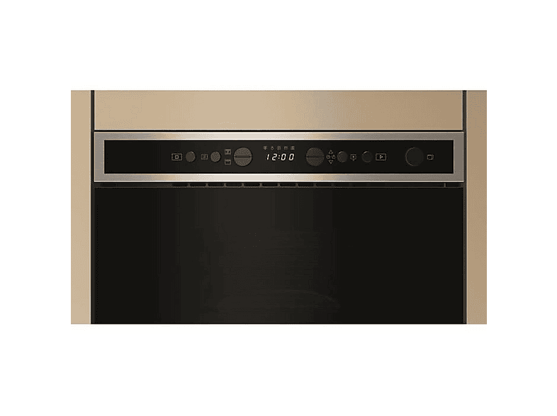 Microondas - Whirlpool WMN4I4BXF, 2000 W, 22 l, Gris