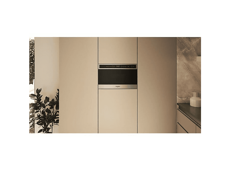 Microondas - Whirlpool WMN4I4BXF, 2000 W, 22 l, Gris