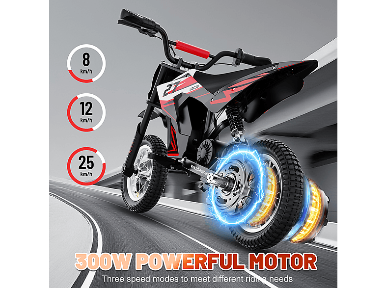 Moto eléctrica infantil - Rcb R9X Moto Eléctrica Infantil 12", Motocicleta Off-Road para Niños de 3 a 12 Años (ref. 167758187)