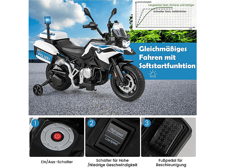 Moto eléctrica infantil - Northio 62945