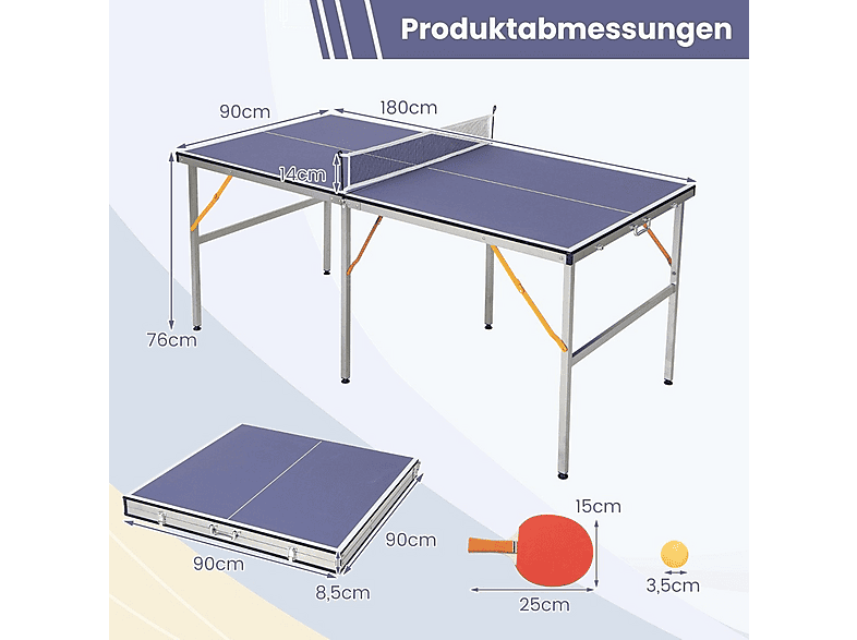 Mesa de ping-pong - Northio 87771, a partir de 6 año(s)