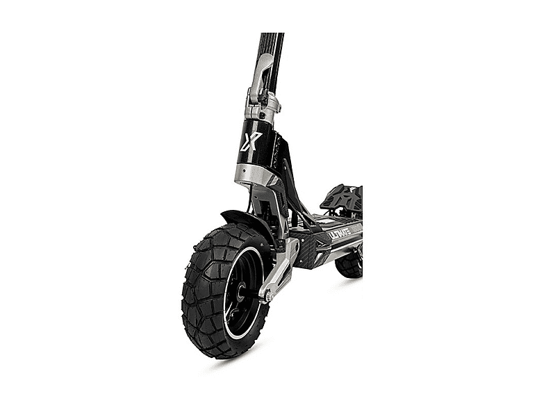Patinete eléctrico - Ecoxtrem M41 TANK, Carga máx. 120 kg, 50 km autonomía, 16000 mAh, Negro