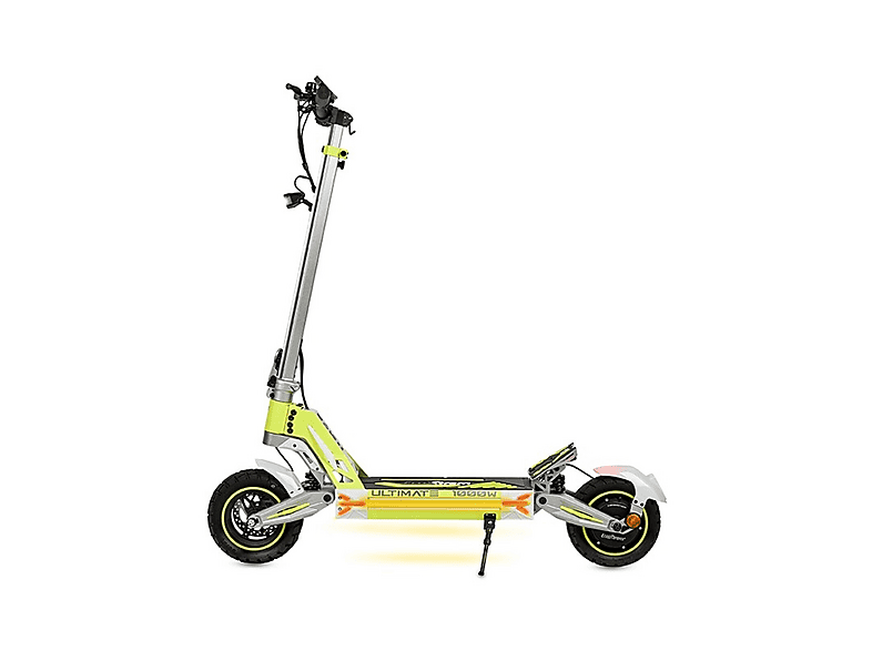Patinete eléctrico - Ecoxtrem M41 TANK, Carga máx. 120 kg, 50 km autonomía, 16000 mAh, Verde