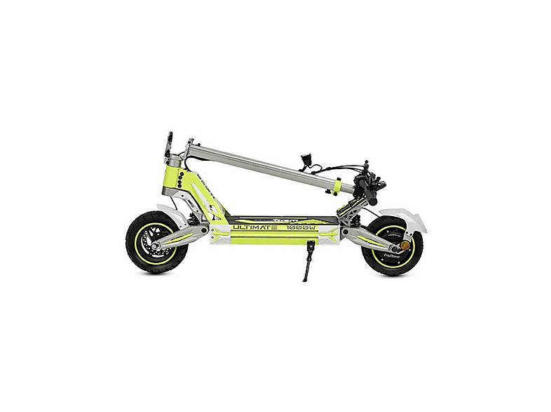 Patinete eléctrico - Ecoxtrem M41 TANK, Carga máx. 120 kg, 50 km autonomía, 16000 mAh, Verde