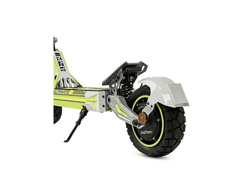 Patinete eléctrico - Ecoxtrem M41 TANK, Carga máx. 120 kg, 50 km autonomía, 16000 mAh, Verde