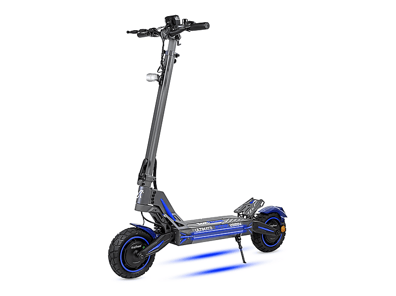Patinete eléctrico - Ecoxtrem M41 TANK DUAL, Carga máx. 120 kg, 60 km autonomía, 20000 mAh, Azul Marino