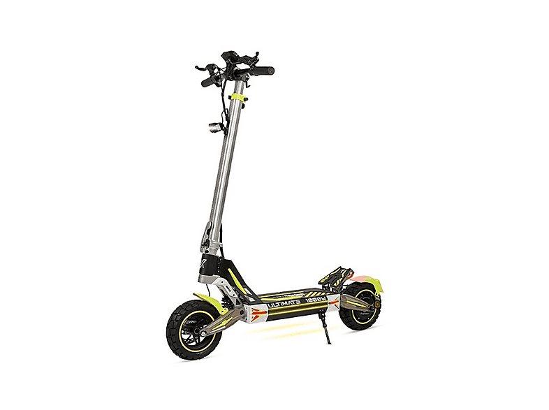 Patinete eléctrico - Ecoxtrem M41 TANK, Carga máx. 120 kg, 50 km autonomía, 16000 mAh, Negro - Verde