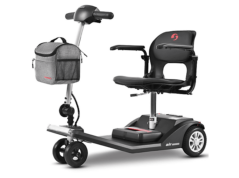 scooter plegable - Sweetrich AIR CLASSIC, 15 kg, negro