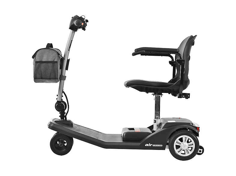 scooter plegable - Sweetrich AIR CLASSIC, 15 kg, negro